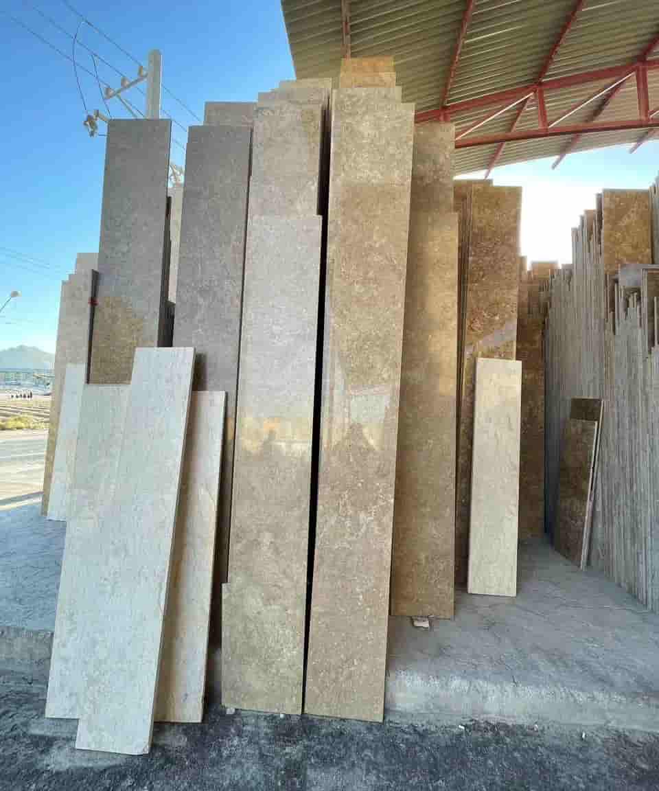 تصویر 4 از قیمت سنگ تراورتن عسلی با کیفیت ارزان + خرید عمده